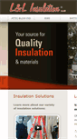 Mobile Screenshot of ll-insulation.com